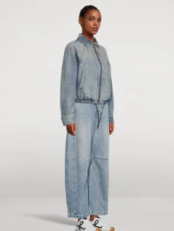 Balloon Denim Jacket