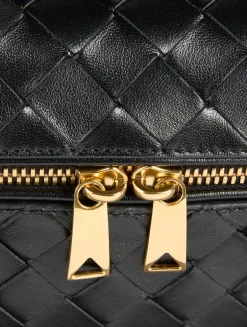 Bang Bang Intrecciato Leather Vanity Case