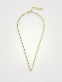 Bardot Stud Charm Necklace