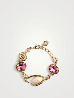 Baroque Faux Pearl O Bracelet