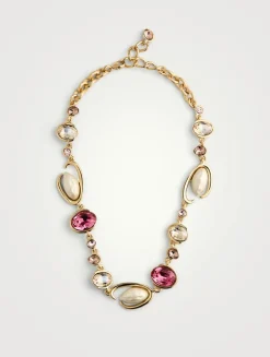 Baroque Faux Pearl O Necklace