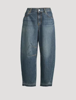 Barrel-Leg Jeans