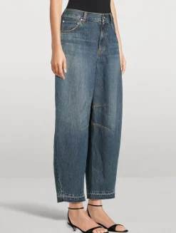 Barrel-Leg Jeans