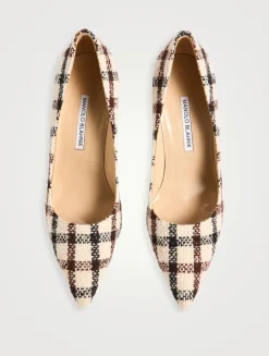 BB 90 Tartan Wool Pumps
