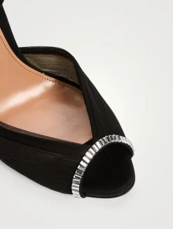 Be Mine Embellished Chiffon Sandals