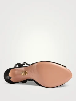 Be Mine Embellished Chiffon Sandals