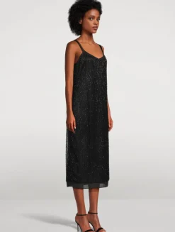 Beaded Slip Dress