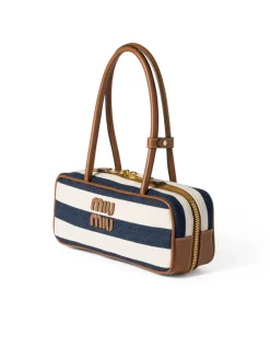 Beau Canvas And Leather Bag