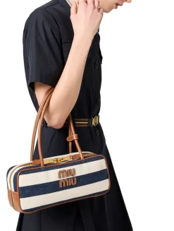 Beau Canvas And Leather Bag