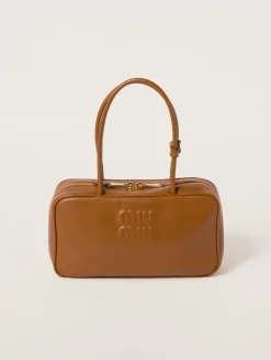 Beau Leather Top-handle Bag