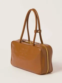 Beau Leather Top-handle Bag