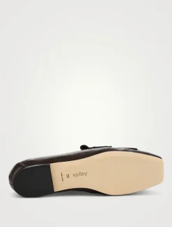 Belen Fringe Leather Penny Loafers