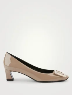 Belle Vivier Trompette 45 Patent Leather Pumps