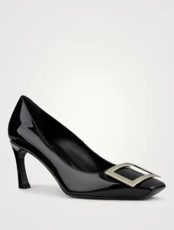 Belle Vivier Trompette Patent Leather Pumps