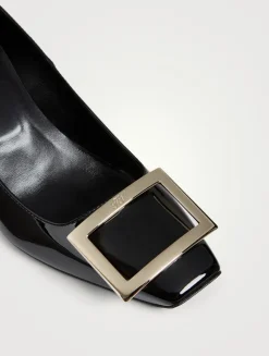 Belle Vivier Trompette Patent Leather Pumps