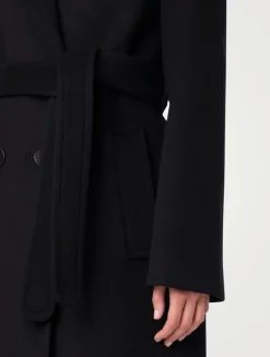 Belted Double-Breasted Coat