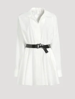 Belted Shirt Dress