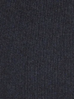 Belted Wool Pencil Skirt