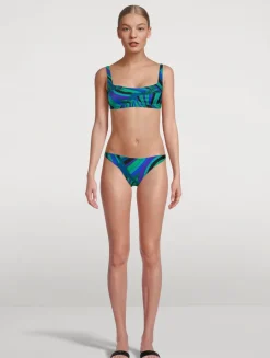 Bikini Bottom In Iride Print
