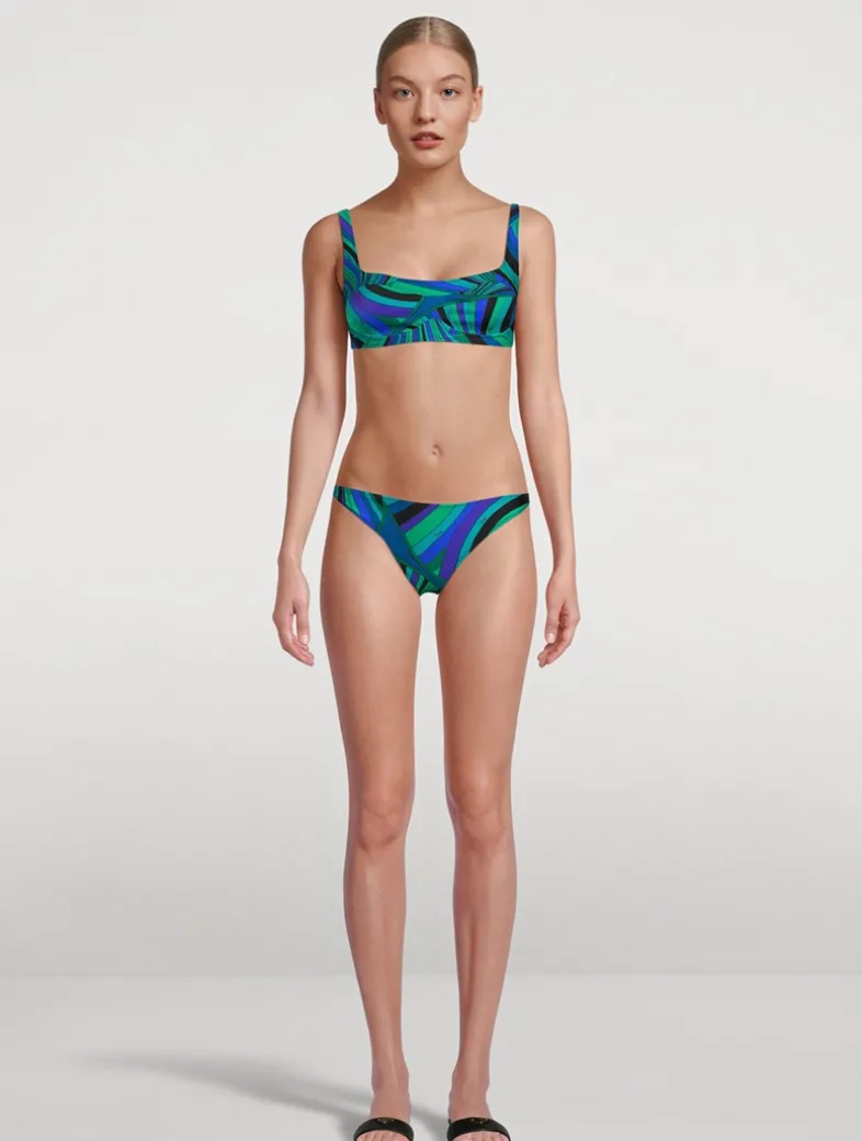 Bikini Bottom In Iride Print