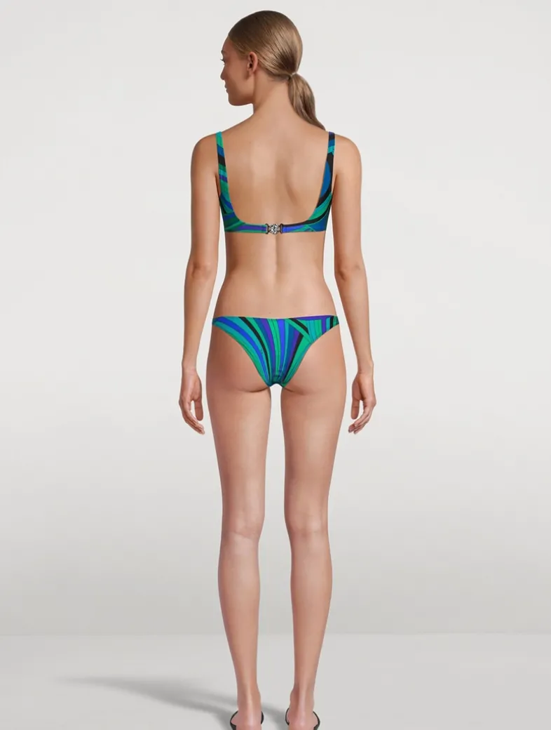 Bikini Bottom In Iride Print