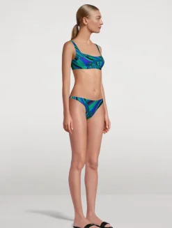 Bikini Bottom In Iride Print