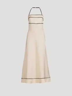 Billie Halter Midi Dress