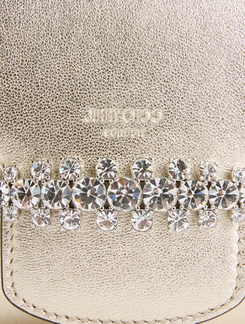 Bing Metallic Leather Wallet-On-Chain