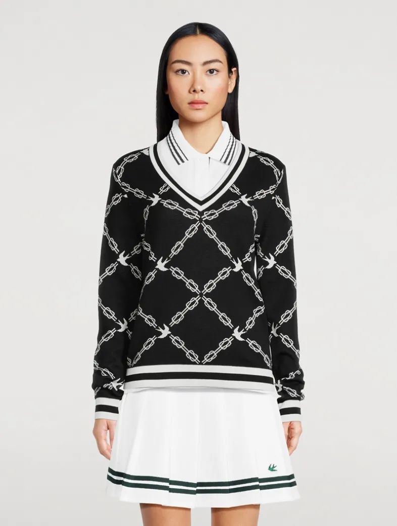 Birdie Link Jacquard Sweater