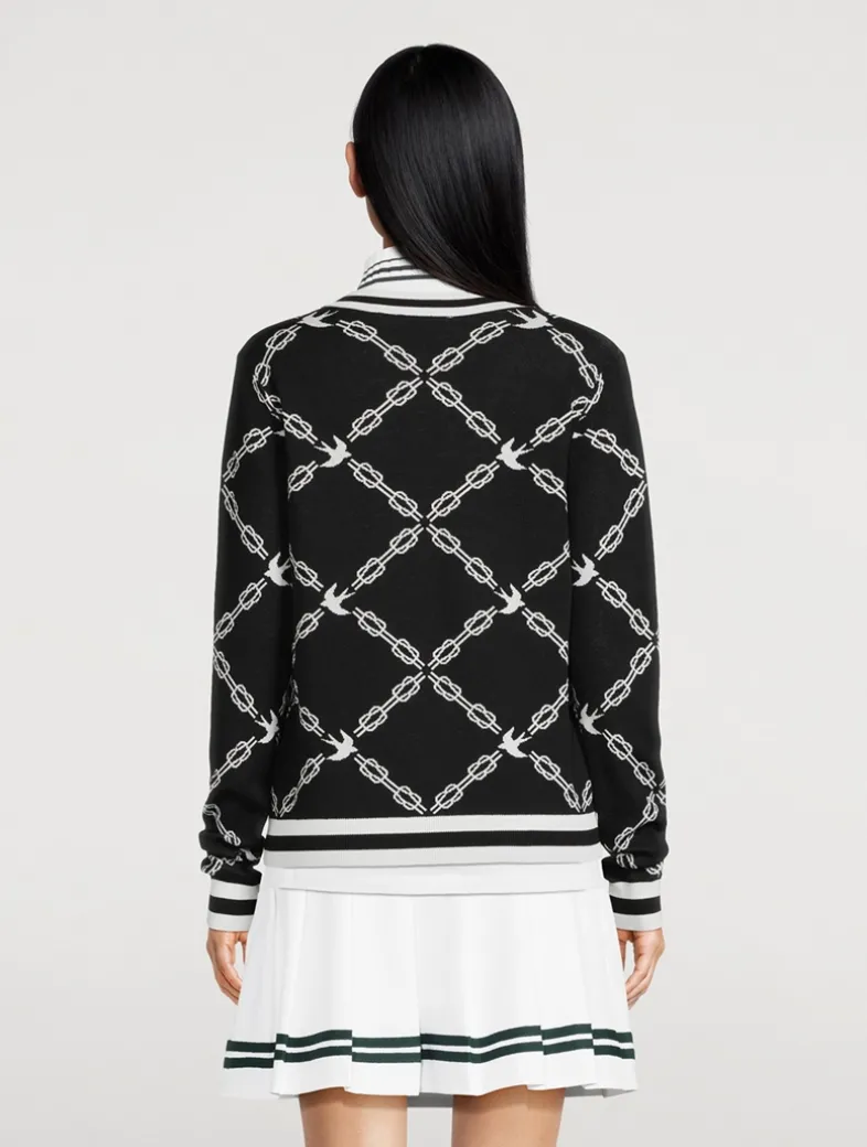 Birdie Link Jacquard Sweater
