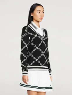 Birdie Link Jacquard Sweater