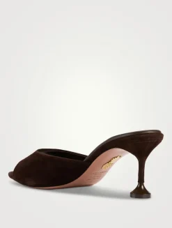 Bisous Suede Mules