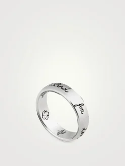 Blind For Love Sterling Silver Ring