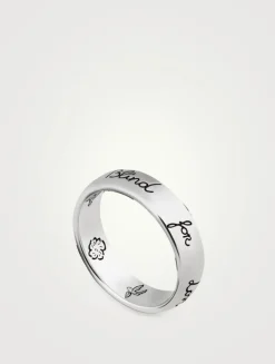 Blind For Love Sterling Silver Ring