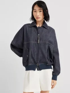 Bomber Jacket With Monili