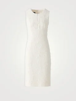 Bouclé Sheath Dress