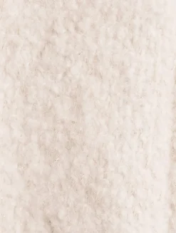 Bouclé Zip-Front Vest