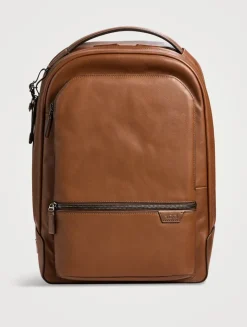 Bradner Leather Backpack