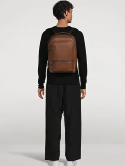 Bradner Leather Backpack