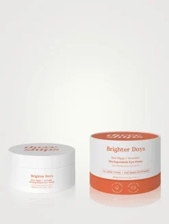 Brighter Days Red Algae + Avocado Biodegradable Eye Masks