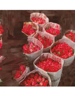 Burning Rose Fragranced Candle