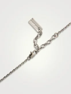 Button Charm Necklace