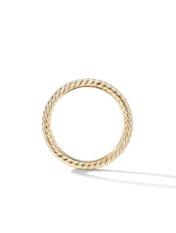 Cable Collectibles® Stack Ring In 18k Yellow Gold