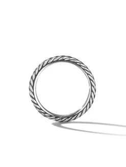 Cable Collectibles® Stack Ring In Sterling Silver