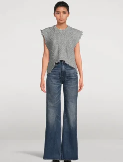 Cable-Knit Sweater Vest