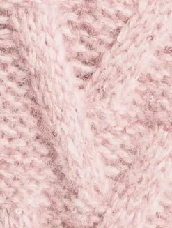 Cable-Knit Turtleneck Sweater