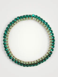 Cabochon Mix Choker Necklace