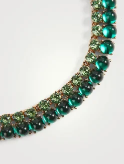 Cabochon Mix Choker Necklace