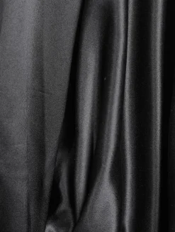 Calant Draped Satin Blouse