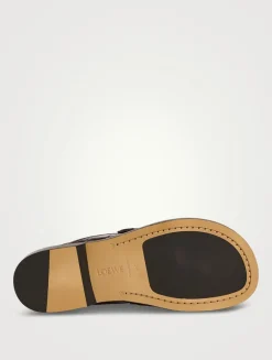 Campo Croc-Embossed Leather Penny Loafers